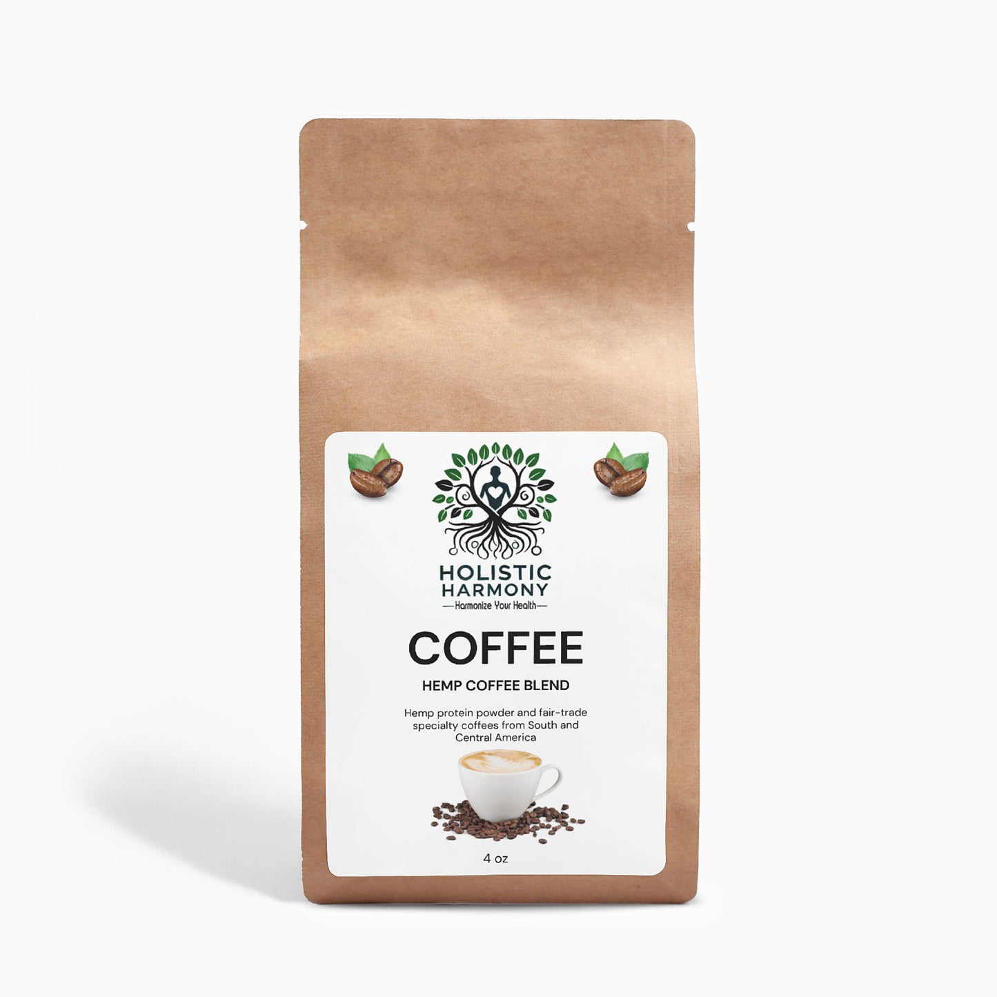 Hemp Coffee Blend - Medium Roast 4oz