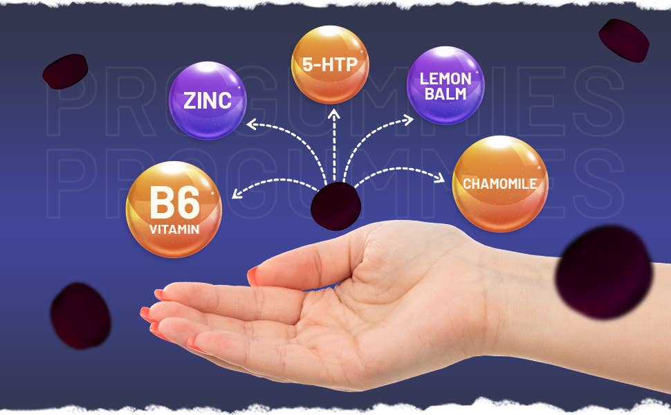 5HTP Sleep Well Gummies | 60 Vegan Pro Gummies - Holistic Harmony