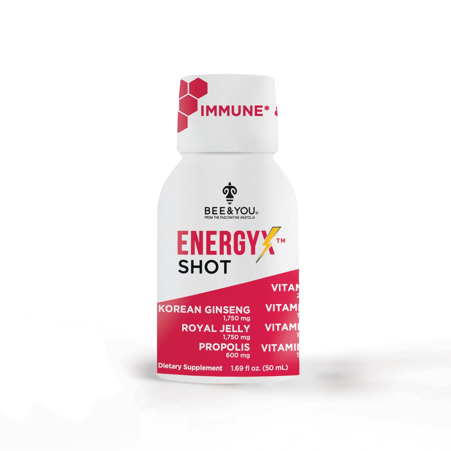 BEE and You Energy X Shot ( Caffeine-Free) - Holistic Harmony