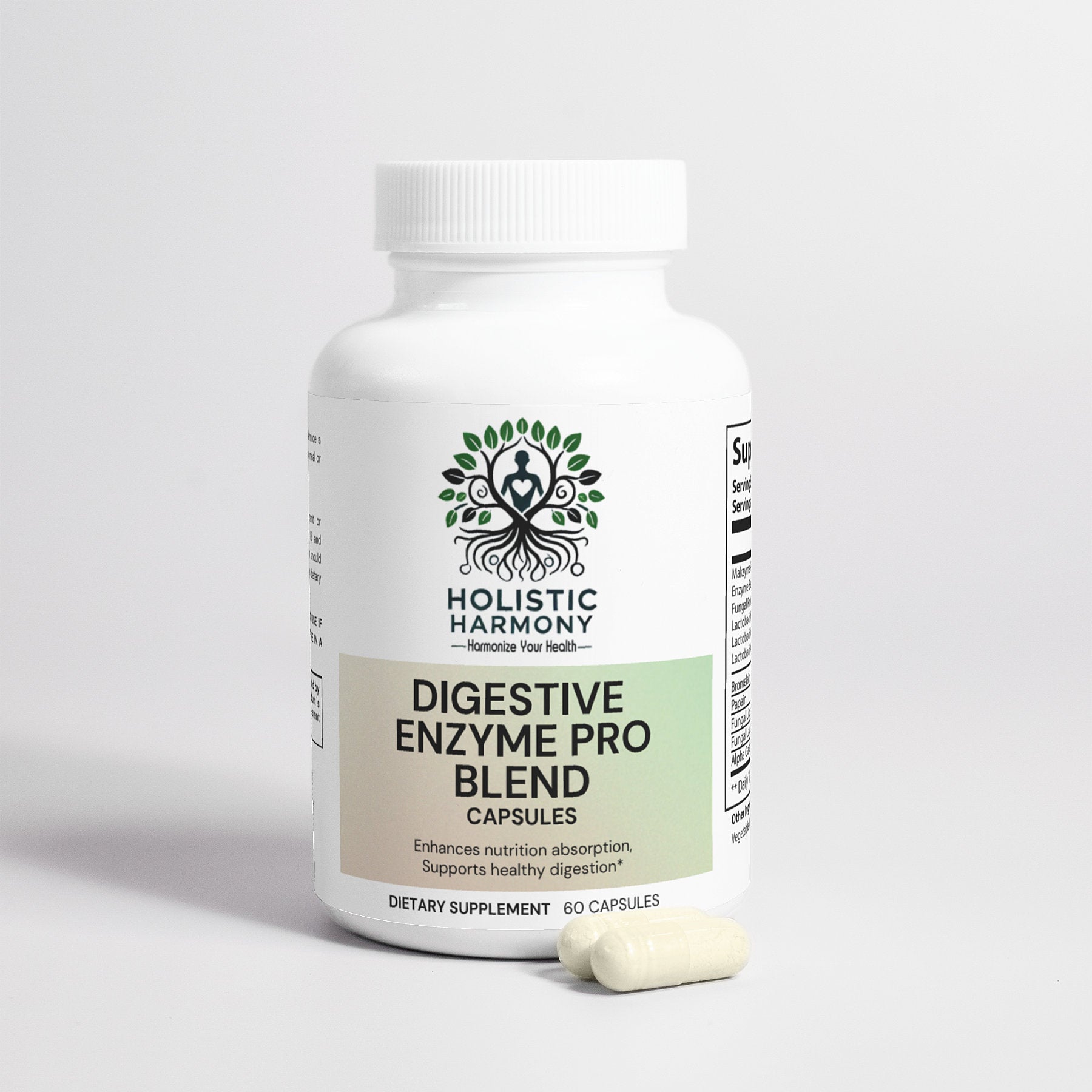 Digestive Enzyme Pro Blend - Holistic Harmony