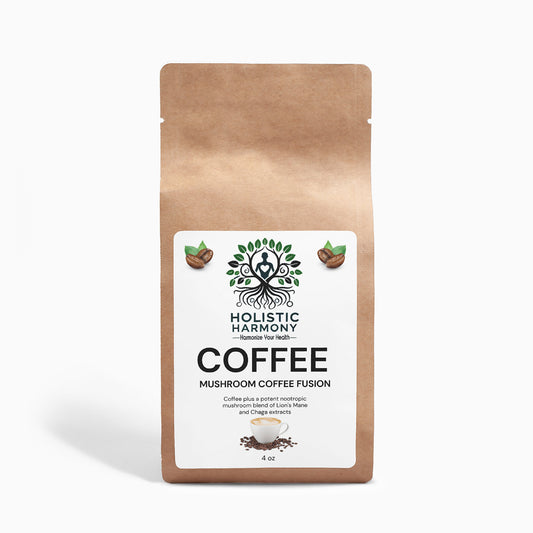 Mushroom Coffee Fusion - Lion’s Mane & Chaga 4oz